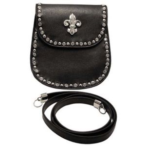 Fleur De Lis Crossbody Purse